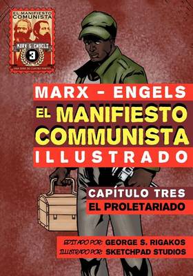 Book cover for El Manifiesto Comunista (Ilustrado) - Capitulo Tres