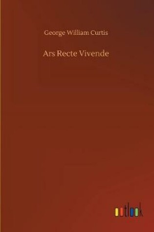 Cover of Ars Recte Vivende