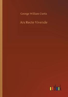 Book cover for Ars Recte Vivende