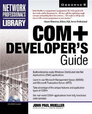 Book cover for COM+ Developer's Guide