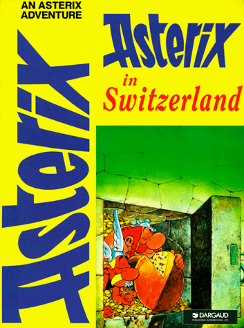 Book cover for Asterix in Switzerland