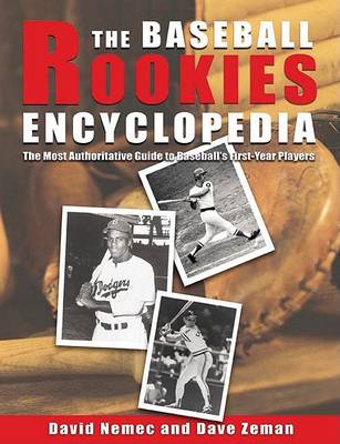 Book cover for The Baseball Rookies Encyclopedia