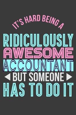 Book cover for It's Hard Being a Ridiculously Awesome Accountant But Someone Has to Do It