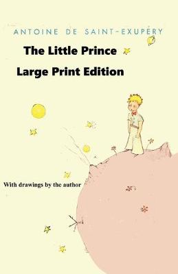 Book cover for The Little Prince - Large Print Edition