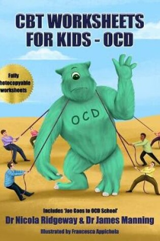 Cover of CBT Worksheets for Kids - OCD