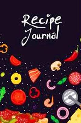 Book cover for recipe journal