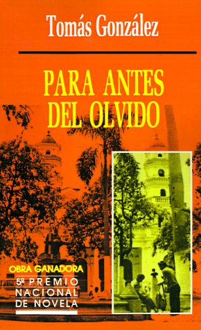 Book cover for Para Antes del Olvido