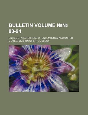 Book cover for Bulletin Volume 88-94