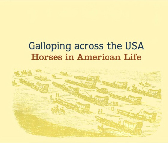 Book cover for Galloping Across the USA