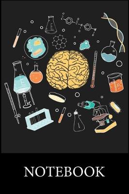 Book cover for Colorful Brain Science And Art Notebook
