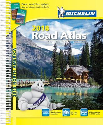 Cover of USA Canada Mexico 2018 - Tourist & Motoring Atlas