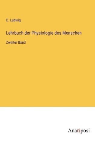 Cover of Lehrbuch der Physiologie des Menschen