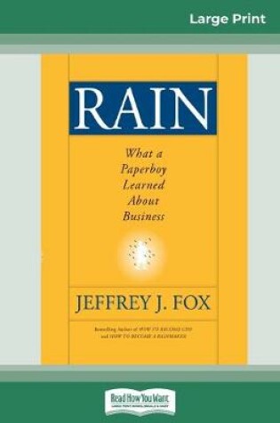 Cover of Rain (16pt Large Print Edition)