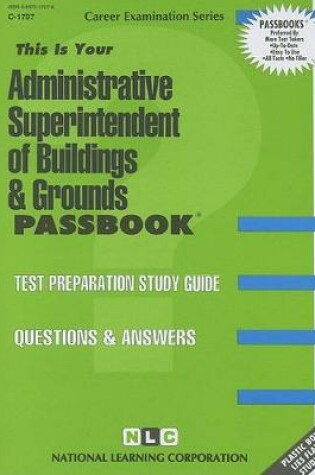 Cover of Administrative Superintendent of Buildings & Grounds