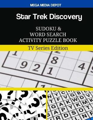 Book cover for Star Trek Discovery Sudoku and Word Search Activity Puzzle Book