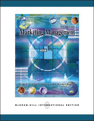 Book cover for Marketing Management Text and Cases