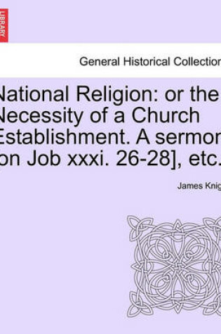 Cover of National Religion