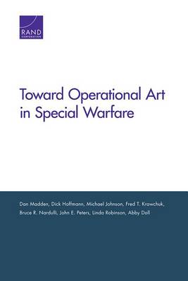 Book cover for Toward Operational Art in Special Warfare