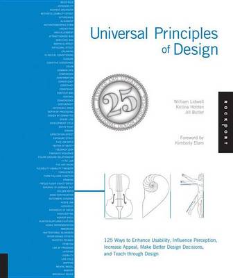 Book cover for Universal Principles of Design, Revised and Updated: 125 Ways to Enhance Usability, Influence Perception, Increase Appeal, Make Better Design Decisions,