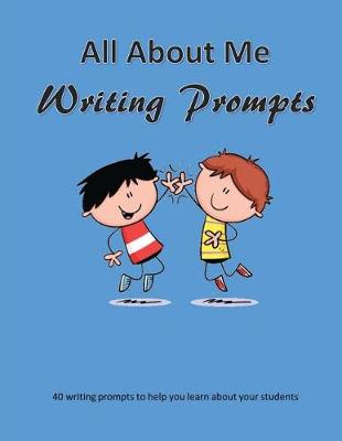 Book cover for All about Me Writing Prompts