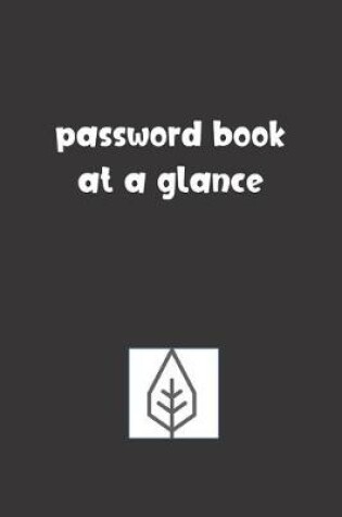 Cover of Password Book At A Glance
