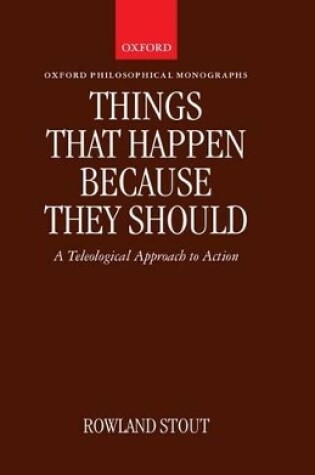 Cover of Things That Happen Because They Should