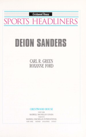 Book cover for Deion Sanders