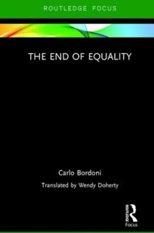 Cover of The End of Equality