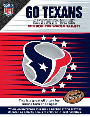Book cover for Go Texans Activity Book
