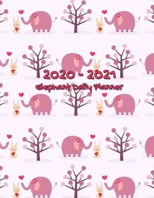 Book cover for 2020-2021 Elephant Daily Planner