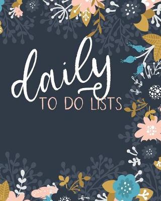 Book cover for Daily To Do Lists