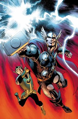 Book cover for Mighty Thor, The Journey Into Mystery: Everything Burns