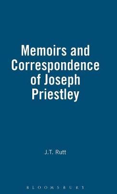 Cover of Life, Memoirs And Correspondence Of Joseph Priestley