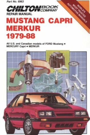 Cover of Mustang Capri Merkur 1979-88 Repair Manual