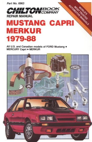 Cover of Mustang Capri Merkur 1979-88 Repair Manual