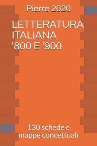 Cover of Letteratura Italiana '800 E '900