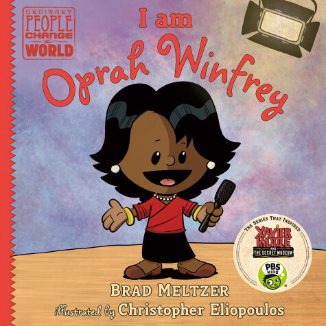 Book cover for I am Oprah Winfrey