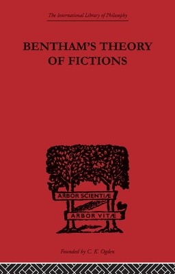 Book cover for Bentham's Theory of Fictions