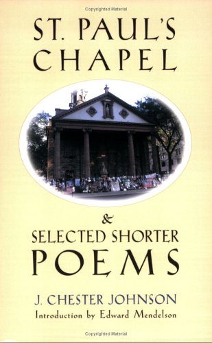 Book cover for St. Paul's Chapel & Selected Shorter Poems