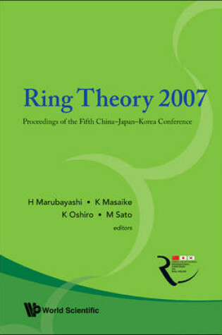 Cover of Ring Theory 2007