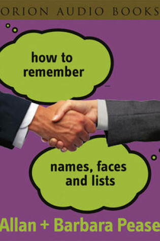 Cover of How to Remember Names, Faces and Lists