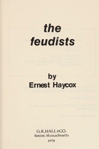 Cover of The Feudists