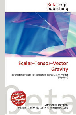 Book cover for Scalar-Tensor-Vector Gravity