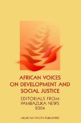 Book cover for African Voices on Development and Social Justice
