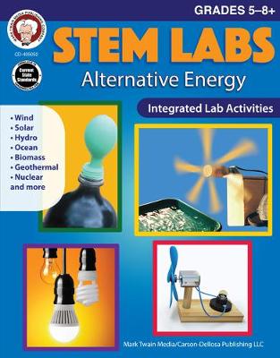 Book cover for Stem Labs: Alternative Energy Workbook, Grades 5 - 12
