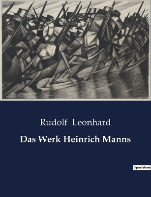 Book cover for Das Werk Heinrich Manns