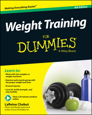 Book cover for Weight Training For Dummies