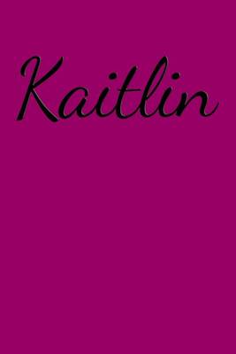 Book cover for Kaitlin