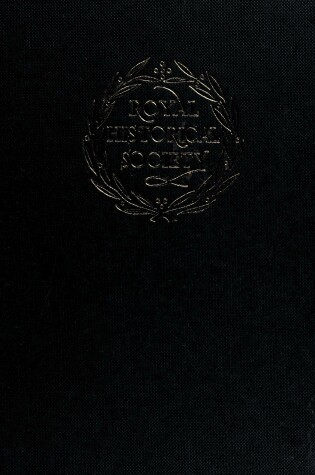 Cover of Transactions of the Royal Historical Society  [6.1 Sixth Series Volume 1