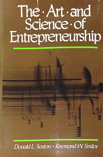 Book cover for Art and Science of Entrepreneurship